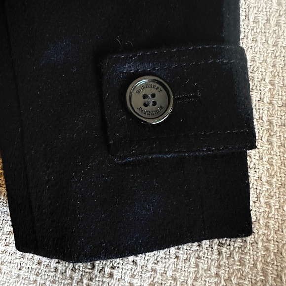 BURBERRY LONDON TAILORED WOOL CASHMERE COAT SIZE 10 - Picture 5 of 9